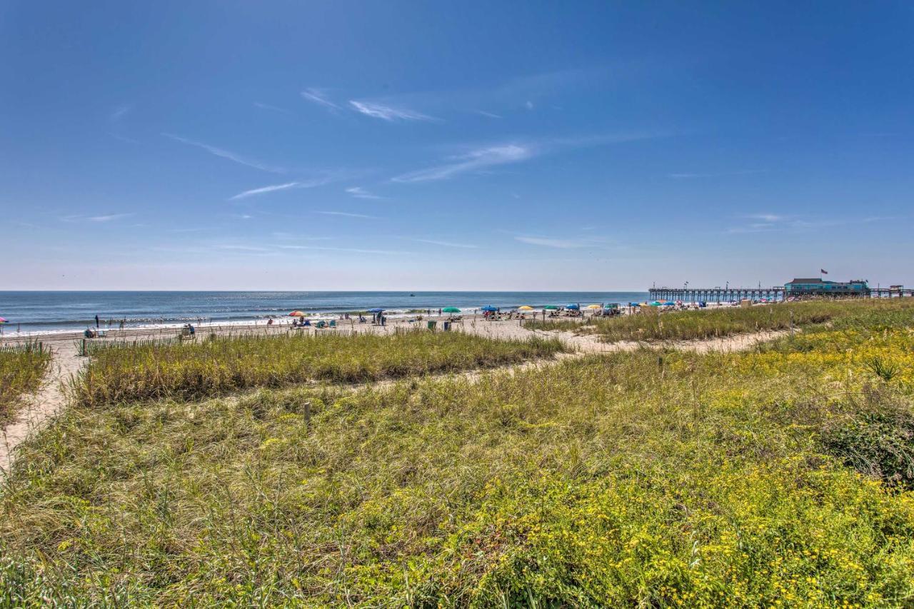 Beachy Condo With Pool Access And Steps To Boardwalk! شاطئ ميرتل المظهر الخارجي الصورة