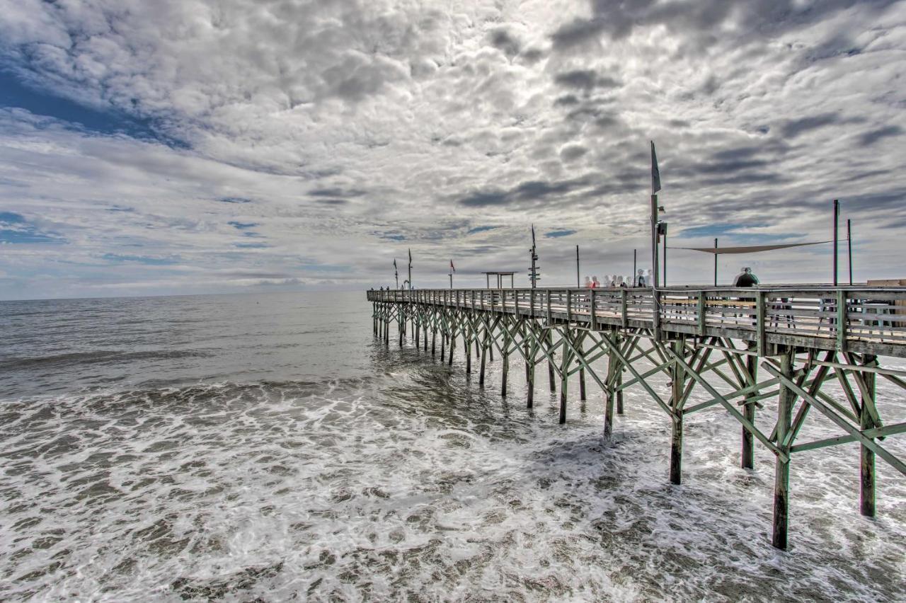 Beachy Condo With Pool Access And Steps To Boardwalk! شاطئ ميرتل المظهر الخارجي الصورة