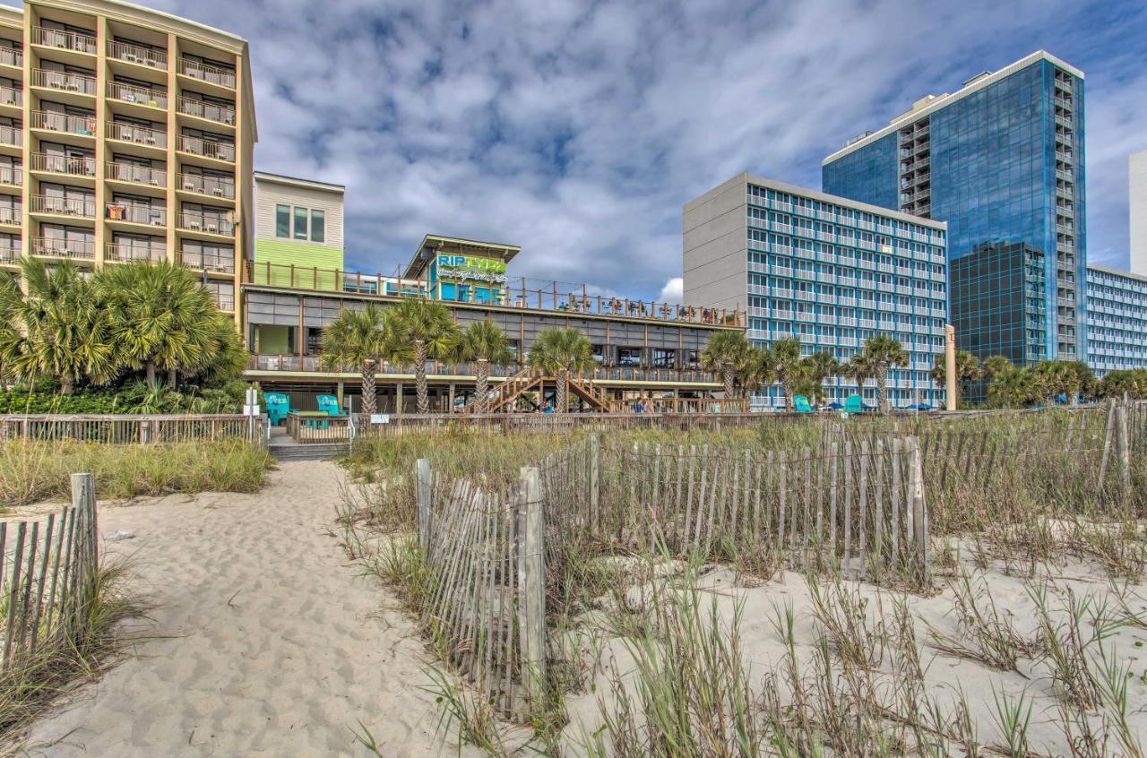 Beachy Condo With Pool Access And Steps To Boardwalk! شاطئ ميرتل المظهر الخارجي الصورة