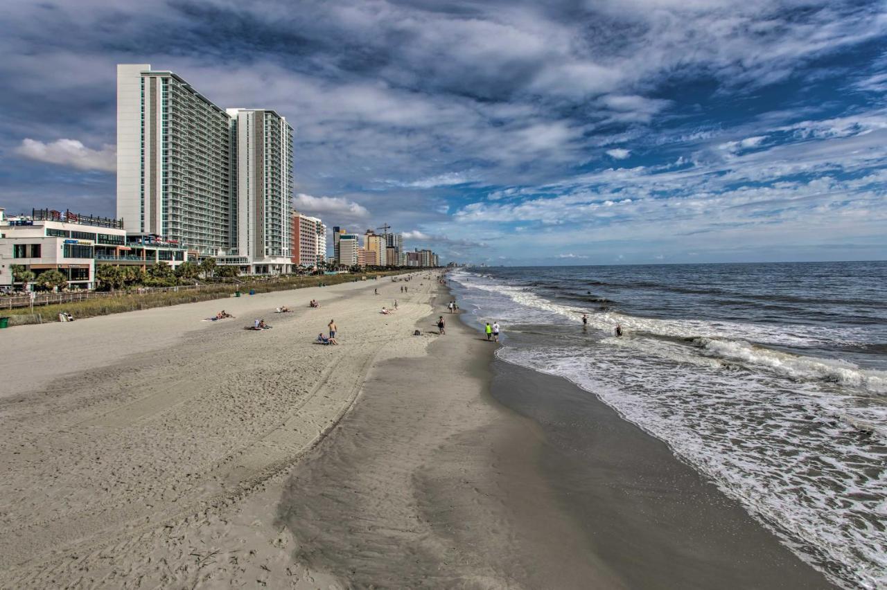 Beachy Condo With Pool Access And Steps To Boardwalk! شاطئ ميرتل المظهر الخارجي الصورة