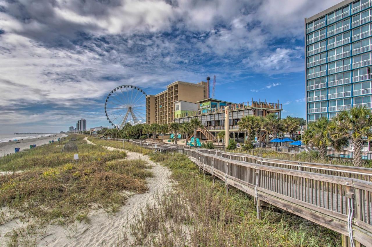 Beachy Condo With Pool Access And Steps To Boardwalk! شاطئ ميرتل المظهر الخارجي الصورة