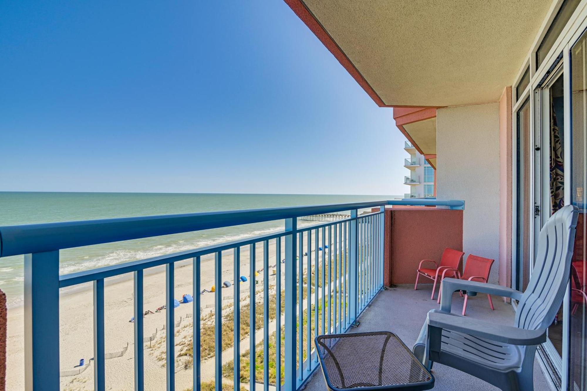Beachy Condo With Pool Access And Steps To Boardwalk! شاطئ ميرتل المظهر الخارجي الصورة